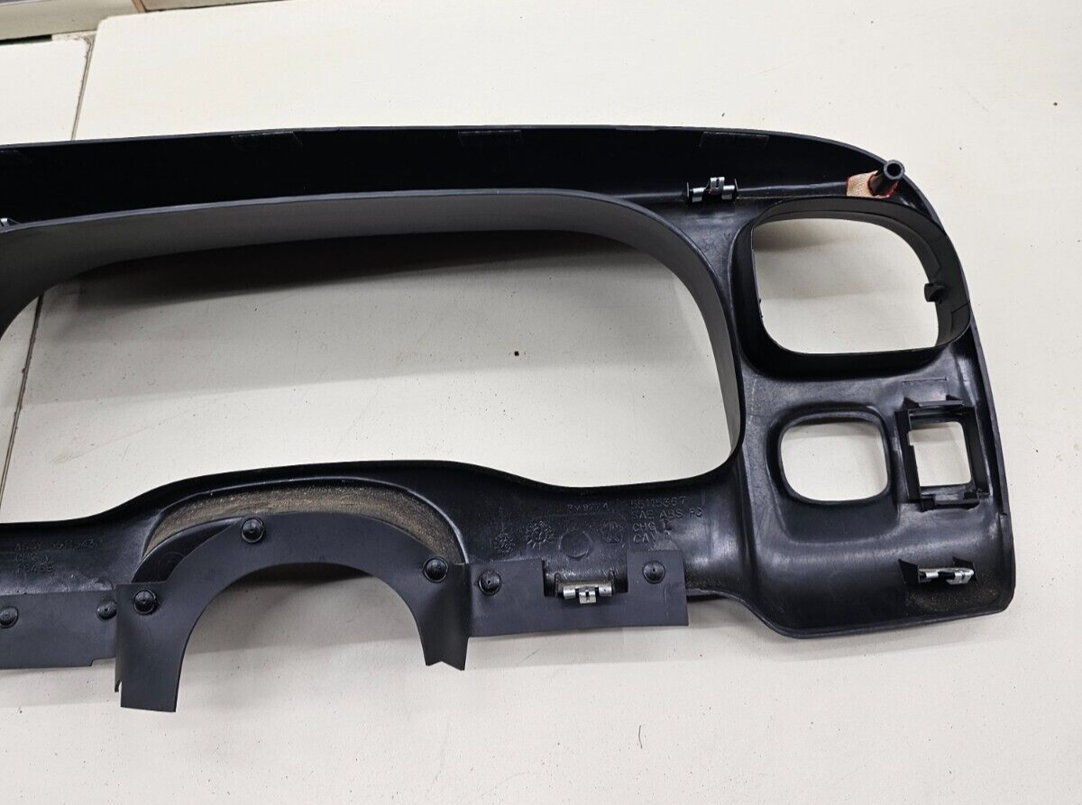 🔥97-00 Dodge Dakota Durango Dash Trim Gauge Instrument Cluster Bezel Black OEM