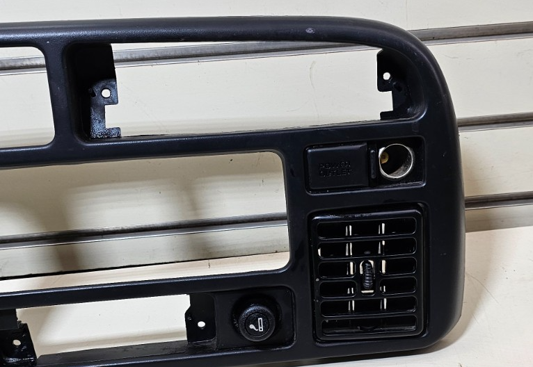 🔥94-97 Dodge Ram Dash Instrument Speedometer Cluster Trim Bezel Panel Black