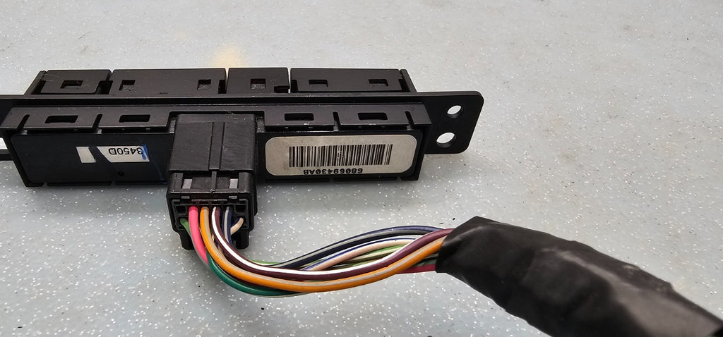 🔥12-20 Caravan Town Country Dash Hazard Warning Light Lamp Control Switch Black