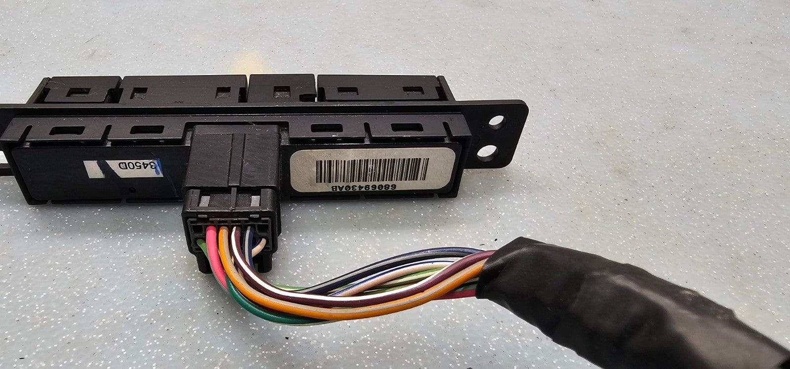 🔥12-20 Caravan Town Country Dash Hazard Warning Light Lamp Control Switch Black