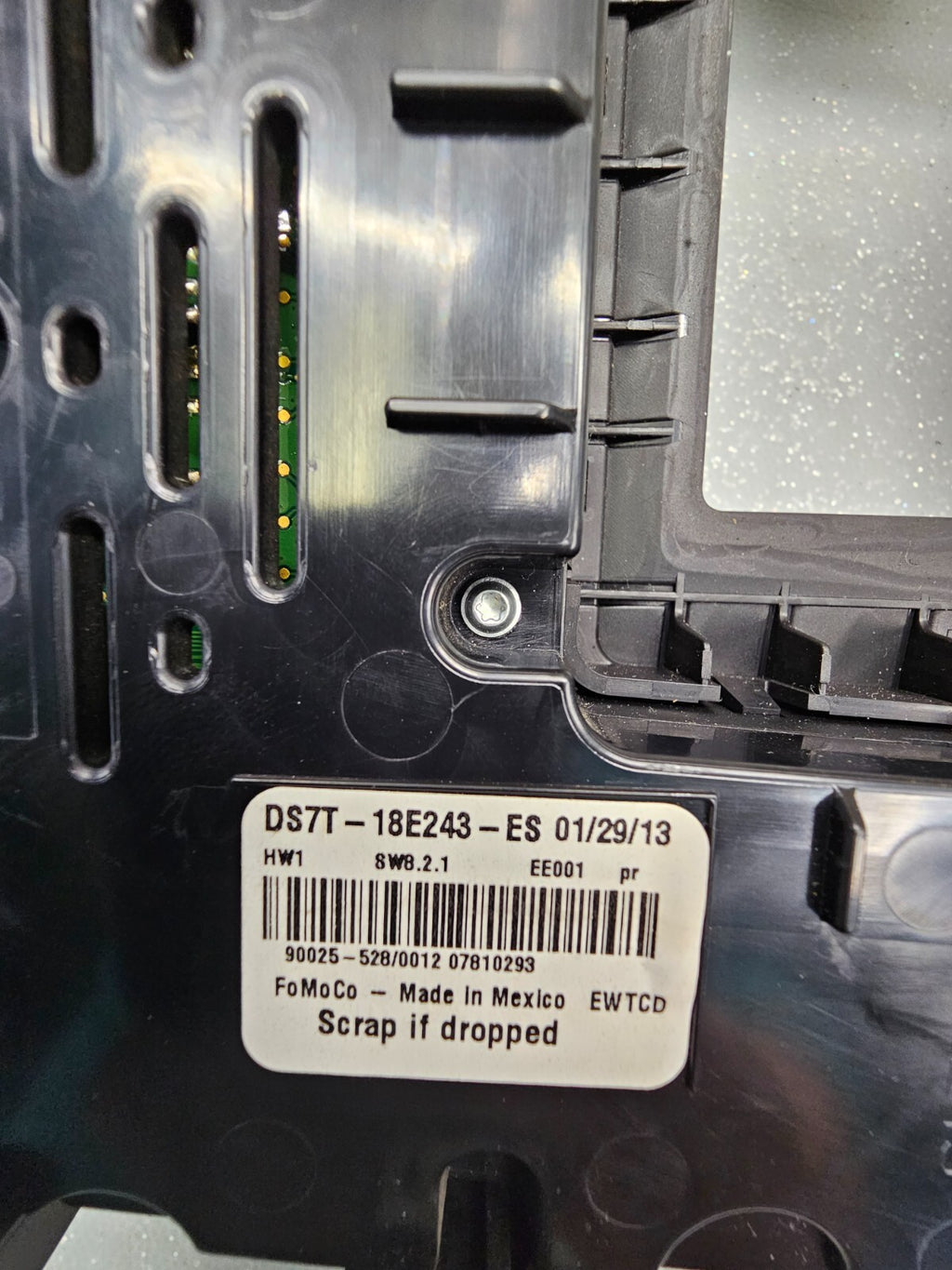 🔥2013-2016 FORD FUSION RADIO/HEATER AC CLIMATE CONTROL SWITCH PANEL BEZEL BLACK