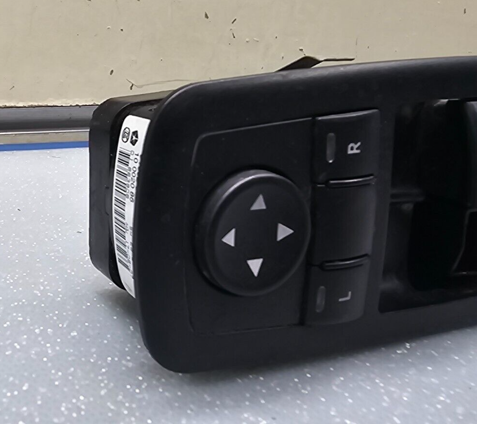 09-12 Dodge Ram 1500 2500 Left Driver Master Power Window Switch Assembly Black