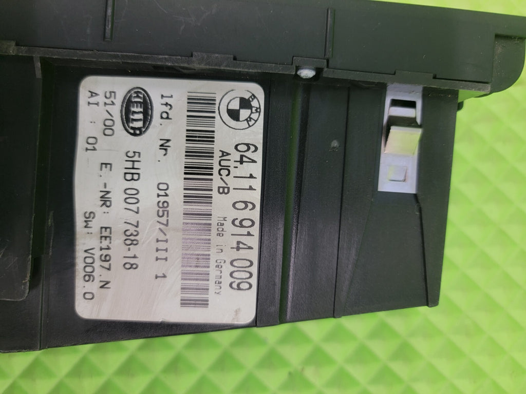🔥 1999-2006 BMW E46 3-Series Climate Control Unit w Auto Air Flow OEM