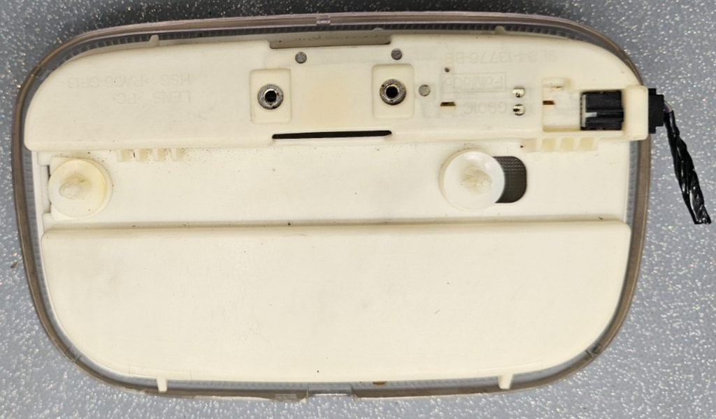 🔥08-12 Escape Mariner Upper Center Dome Map Reading Light Lamp Assembly Tan OEM