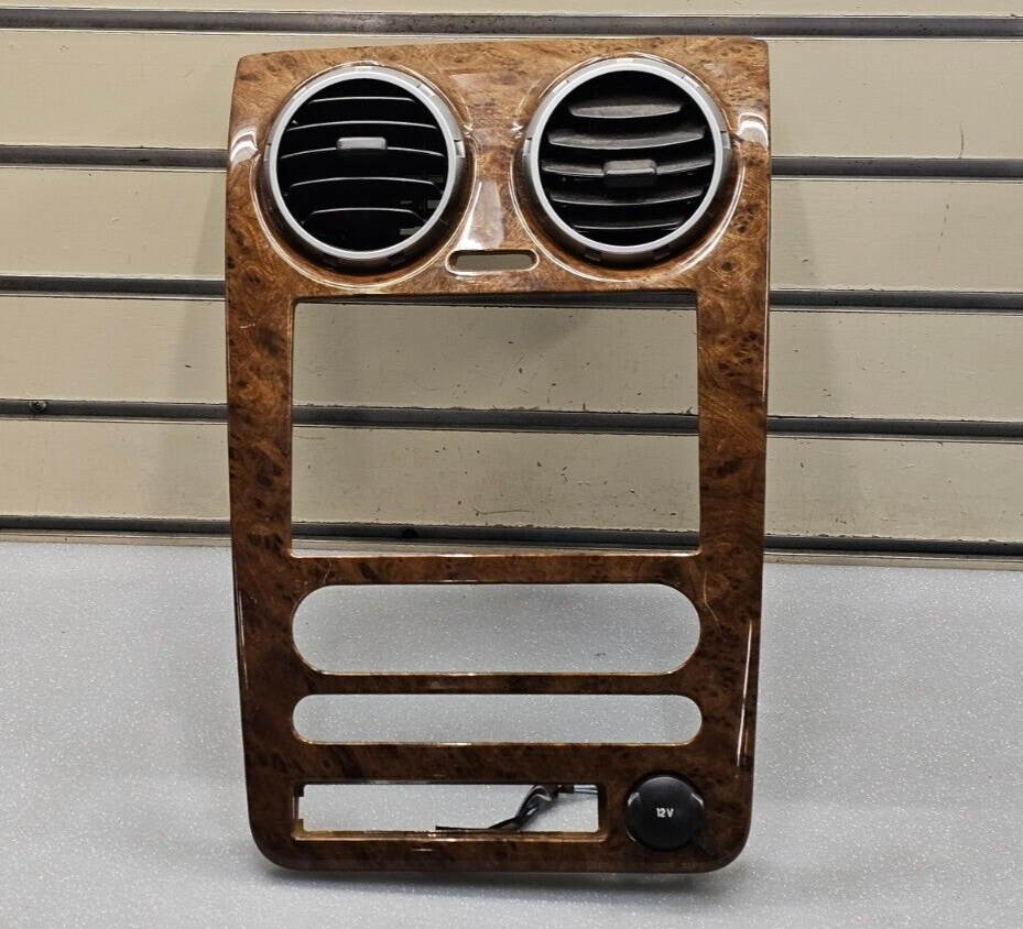 🔥08-09 FORD Taurus X freestyle Center Dash AM FM Radio Climate Bezel Trim wood