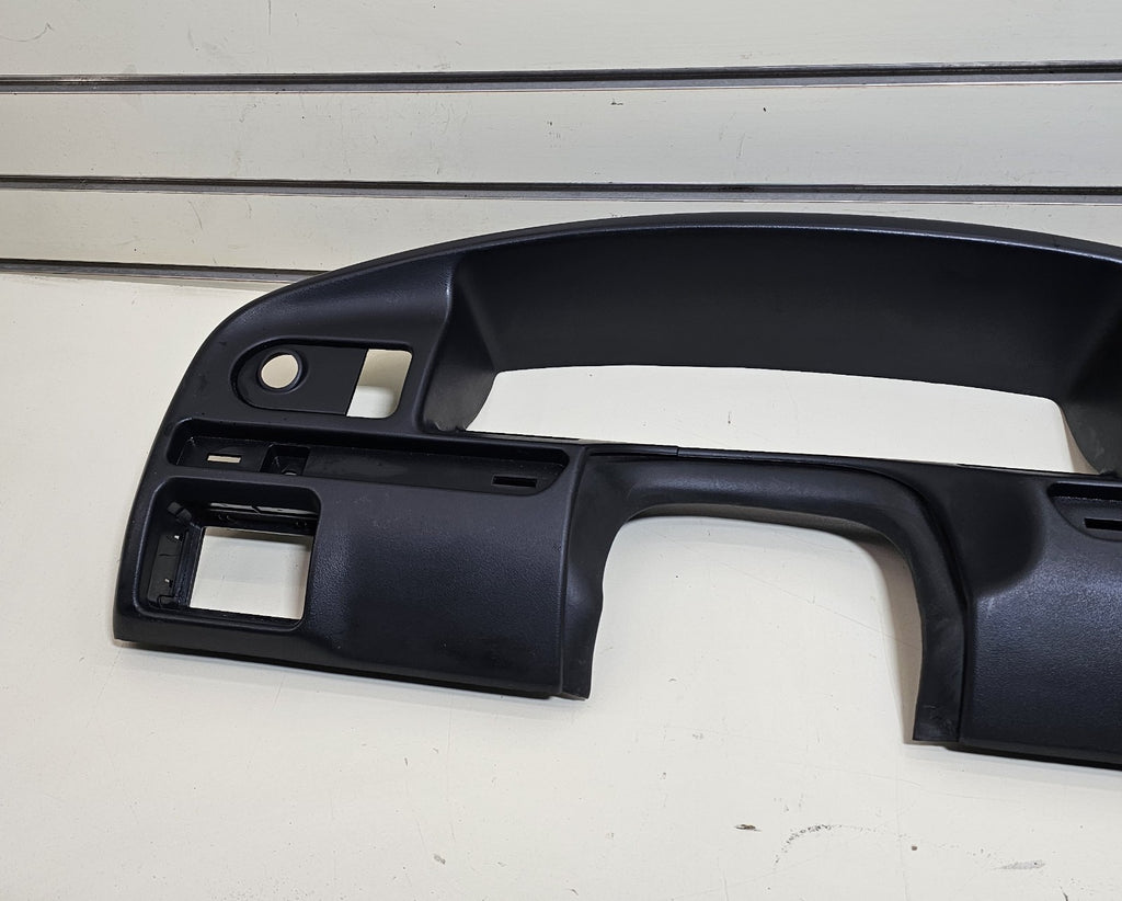 92-96 Ford F150 BRONCO Instrument Cluster Gauge Bezel Dash Trim Panel BLACK C12