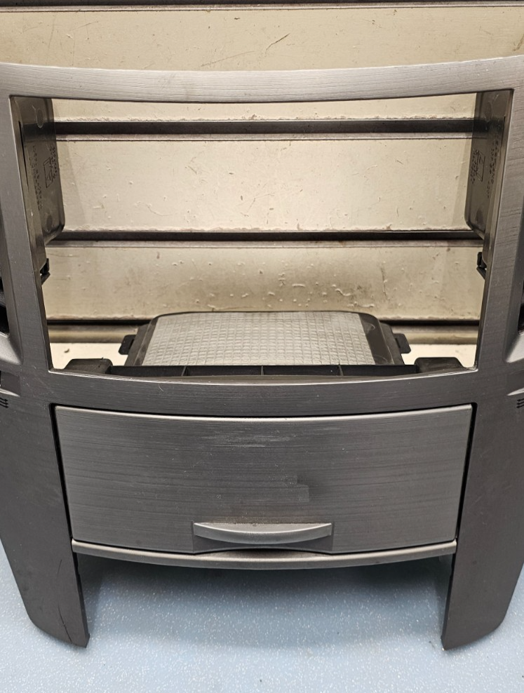 🔥 10-14 Subaru Legacy Front Console Radio Climate Dash Trim Bezel Panel Silver