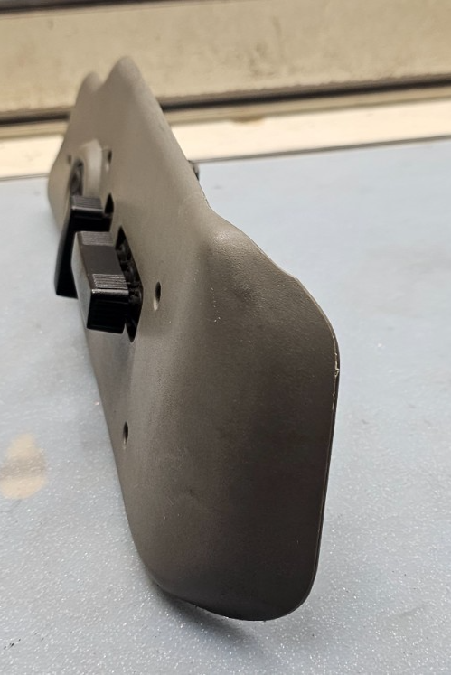 🔥03-06 SILVERADO SIERRA Front Left DRIVER Seat Adjuster Heat SWITCH Bezel Gray