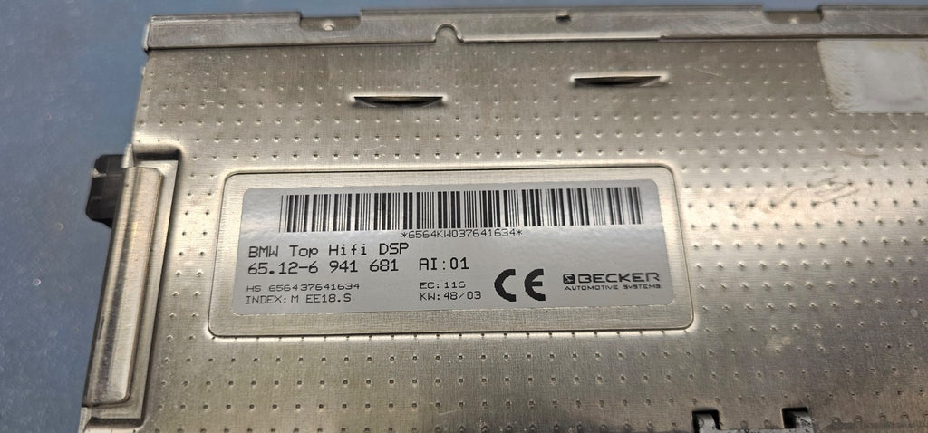 🔥02-08 BMW 750i 750Li 760Li E65 E66 TOP HI FI BECKER DSP RADIO STEREO AMPLIFIER