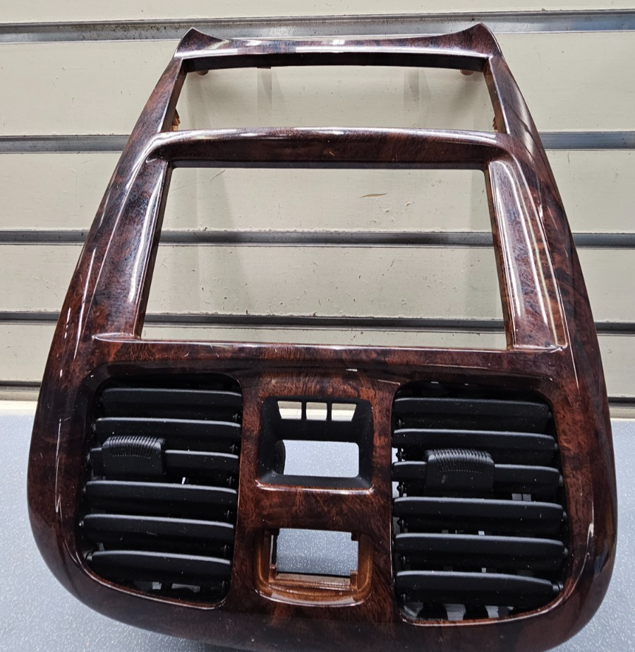 🔥02-05 HYUNDAI SONATA CLIMATE WOOD AC CLIMATE CONTROL SWITCH BEZEL RADIO WOOD