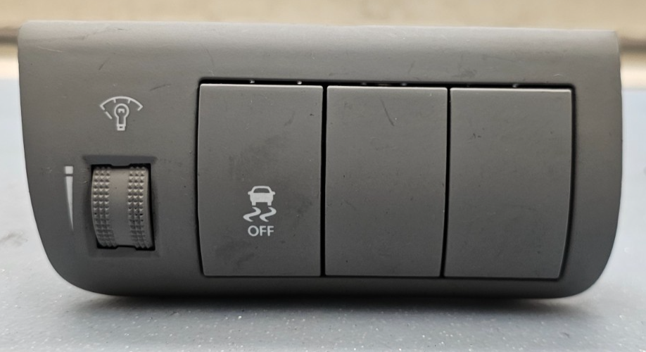 🔥2010-2014 KIA FORTE DASHLIGHT DIMMER TRACTION CONTROL SWITCH GRAY OEM