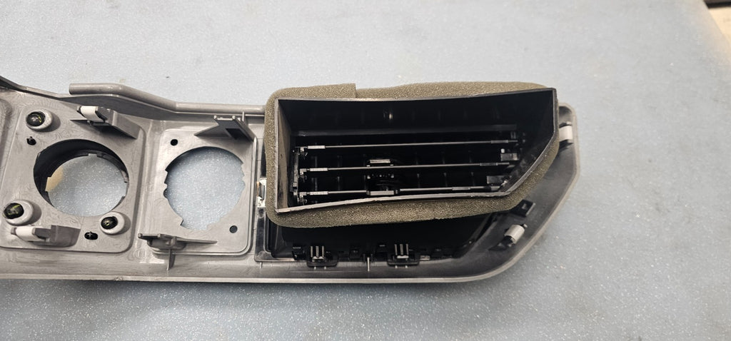 🔥15-20 Ford F150 Dash AC A/C HVAC Air Vent Heater Trim Bezel Panel Silver OEM
