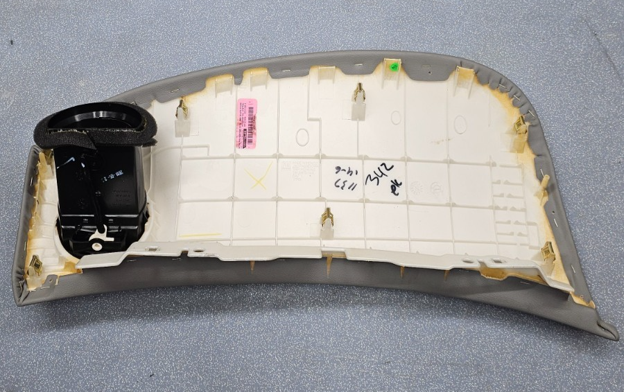 🔥11-16 CHEVY CRUZE DASHBOARD DASH TRIM INSTRUMENT PANEL BEZEL W/AIR VENT GRAY