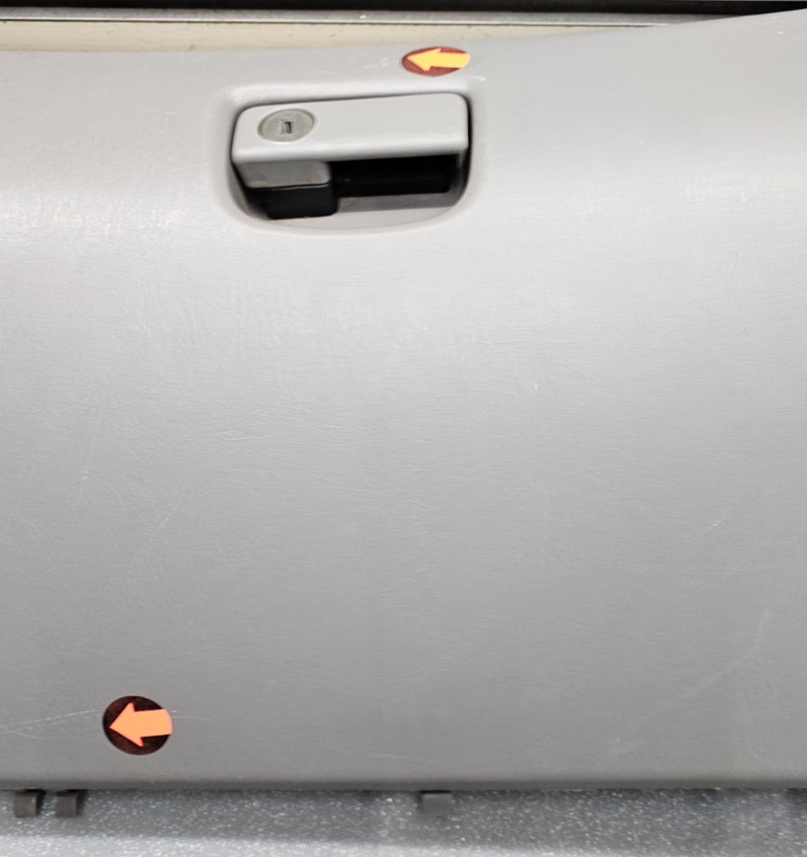 🔥04-10 Toyota Sienna Dash Glove Box Glovebox Storage Compartment Assembly Gray