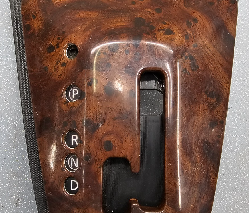 🔥07-12 Altima Center Console Transmission Gear Shifter Bezel Trim Panel Wood