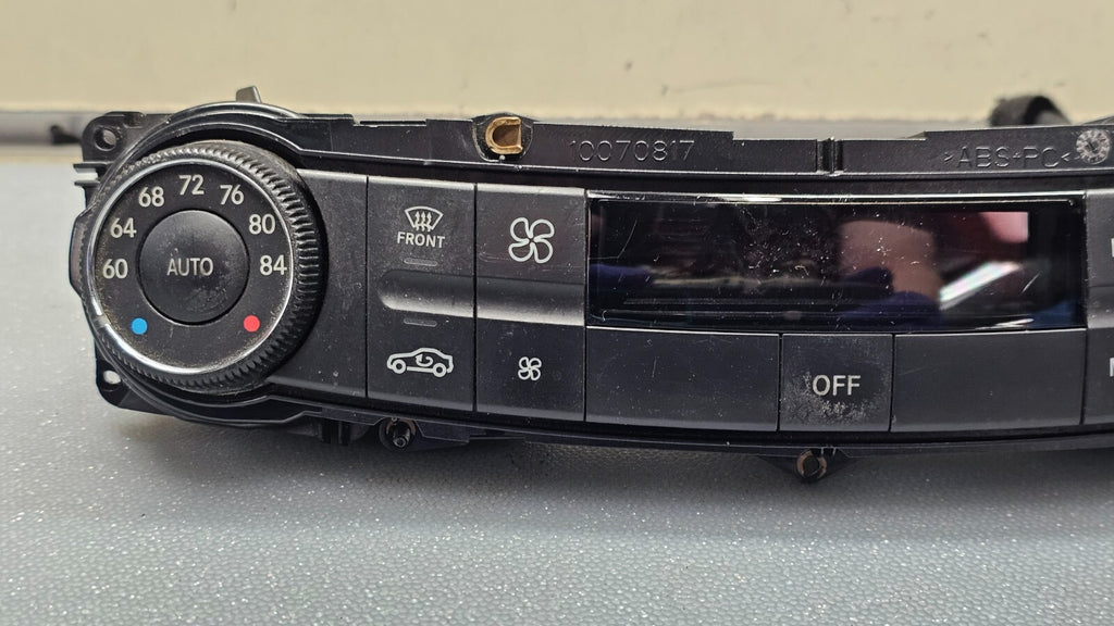 07-09 MERCEDES E280 E300 E320 E350 W211 DASH HEATER CLIMATE TEMPERATURE CONTROL