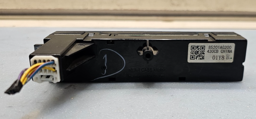 🔥2007-2009 Subaru Legacy Digital Clock Time Display Factory Black OEM