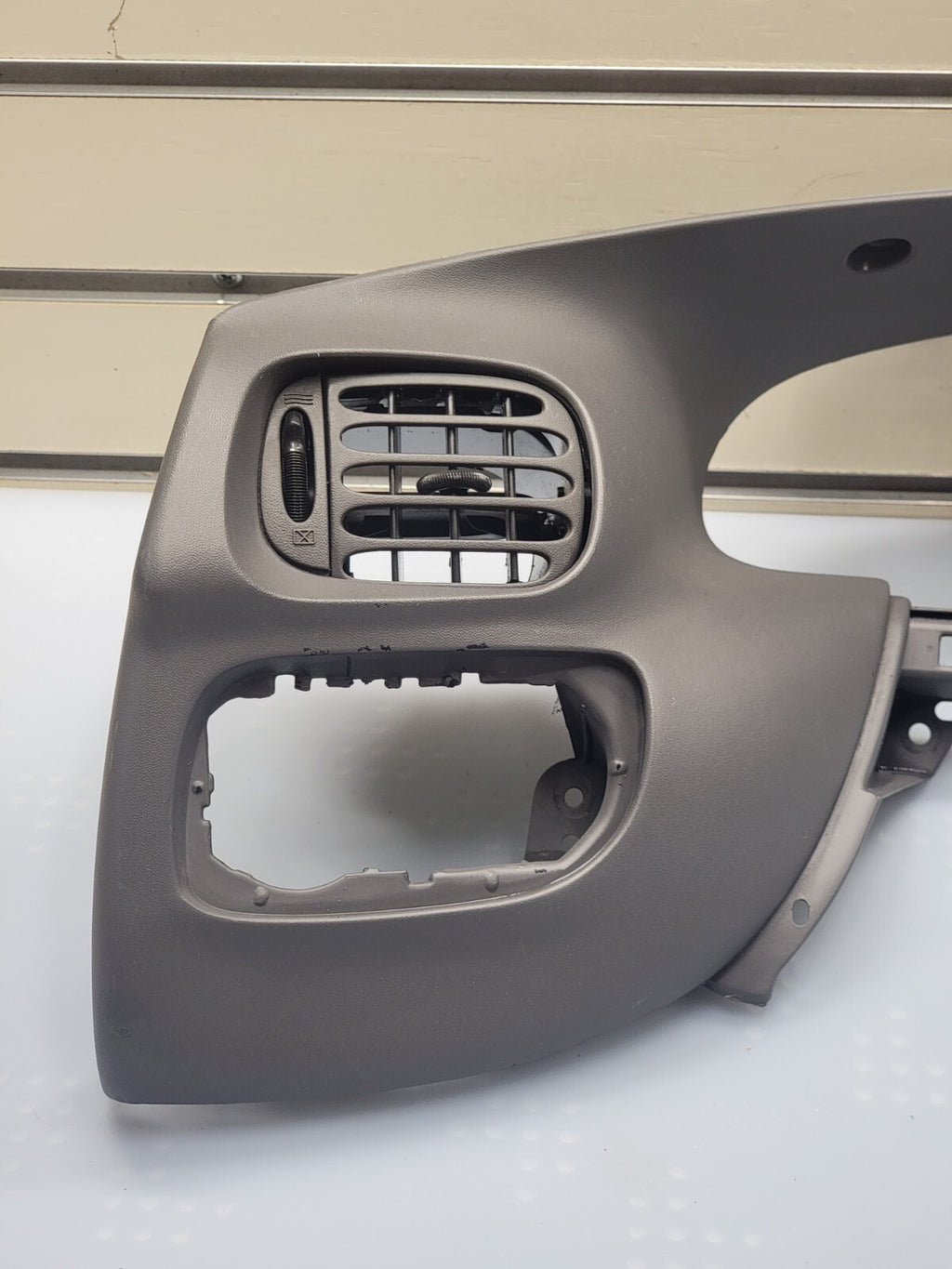 🔥97-03 Ford F150 Dash Speedo INSTRUMENT CLUSTER Bezel Gauge Trim Panel GRAY C13