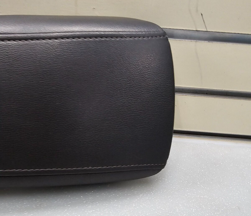 🔥13-16 Ford Fusion Front Center Console Lid Armrest Leather Cover Top Pad Black