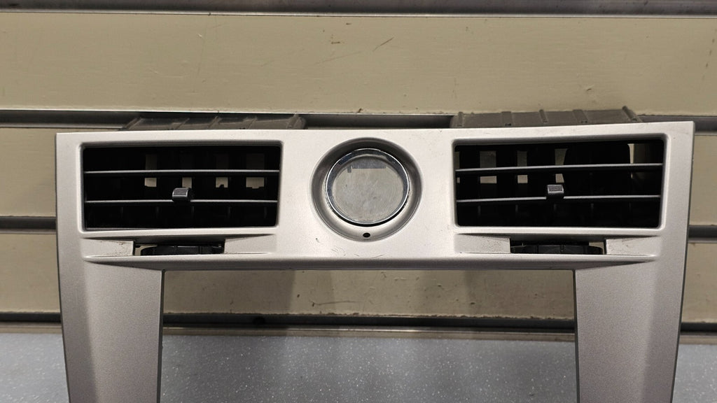 🔥07-10 Sebring Center Dash AM FM Radio Stereo Display Bezel Trim Panel SILVER