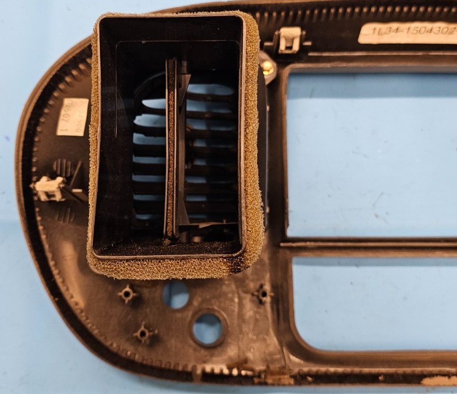🔥97-03 Ford F150 Center Dash Radio Climate Trim Stereo BEZEL Panel Dark Tan