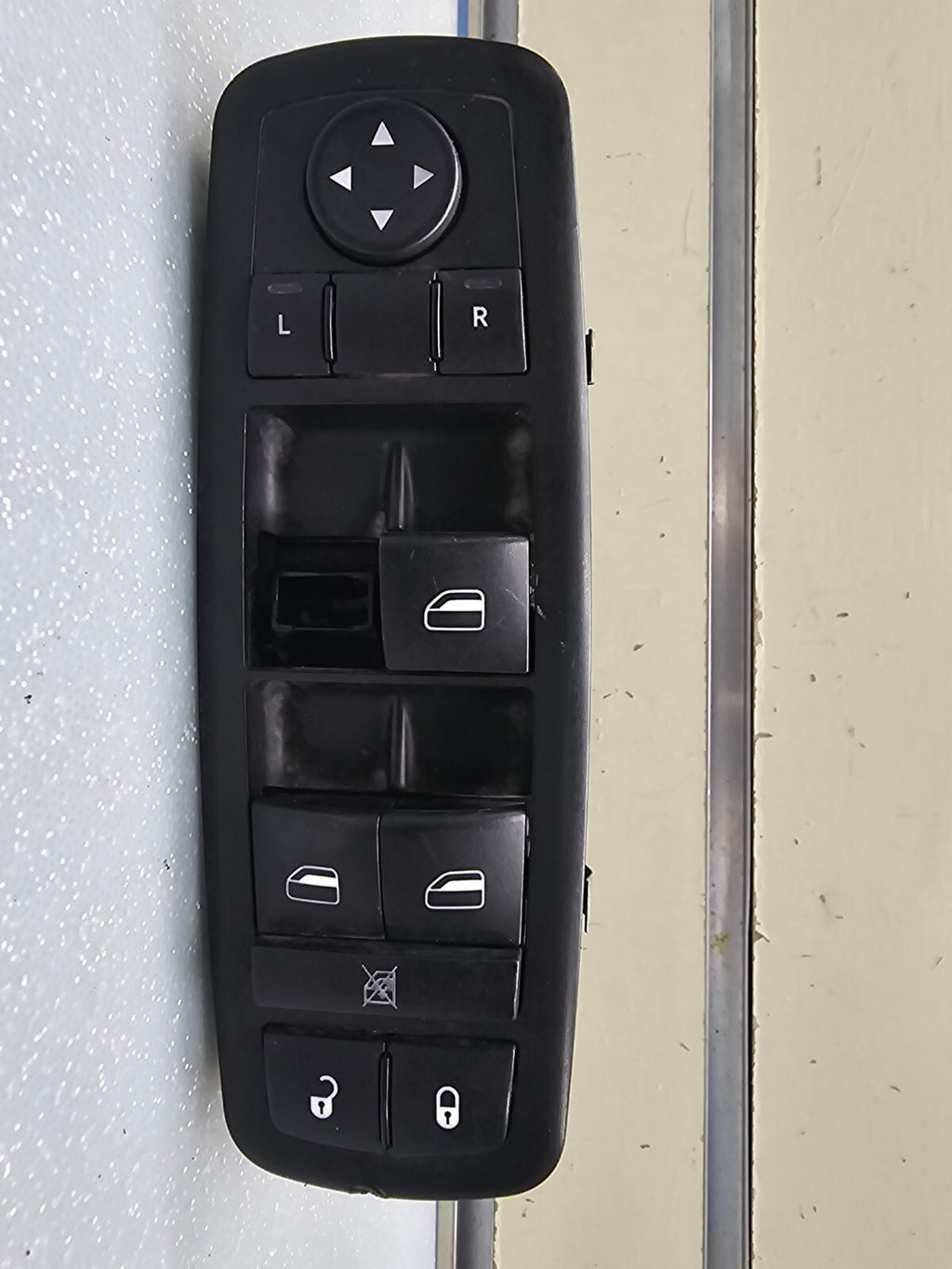 09-12 Dodge Ram 1500 2500 Left Driver Master Power Window Switch Assembly Black