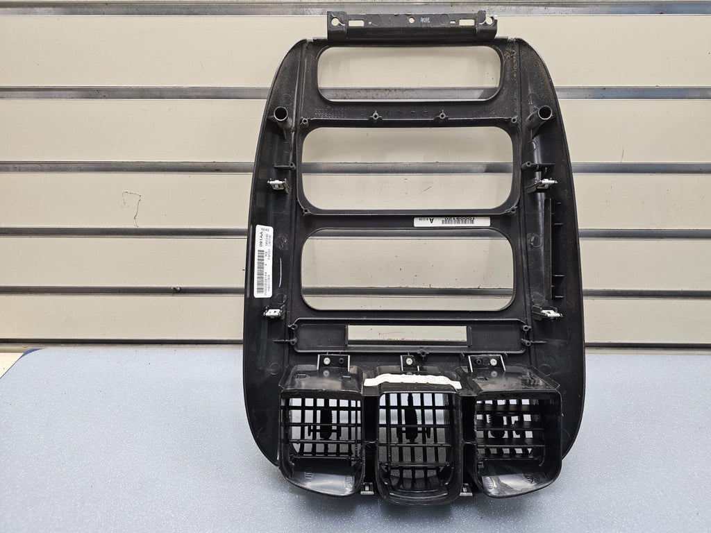 🔥01-07 Caravan Town & Country dash radio climate TRIM Bezel Carbon Fiber Black