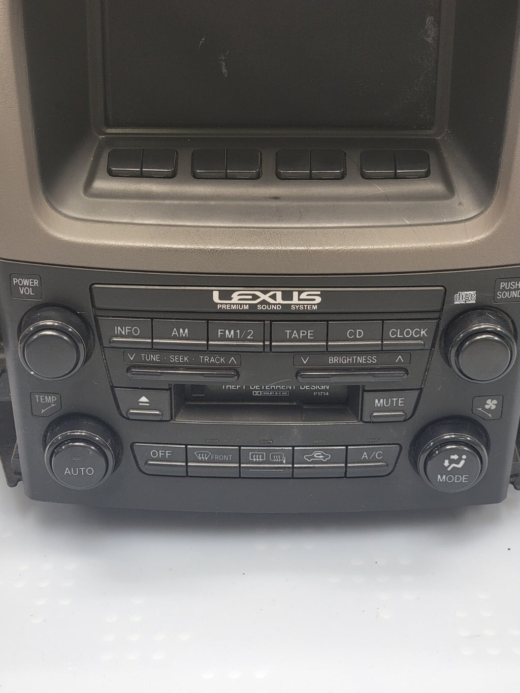 🔥1999-2003 Lexus RX300 Am Fm Cd Player Radio Receiver ID P1714 On Radio OEM