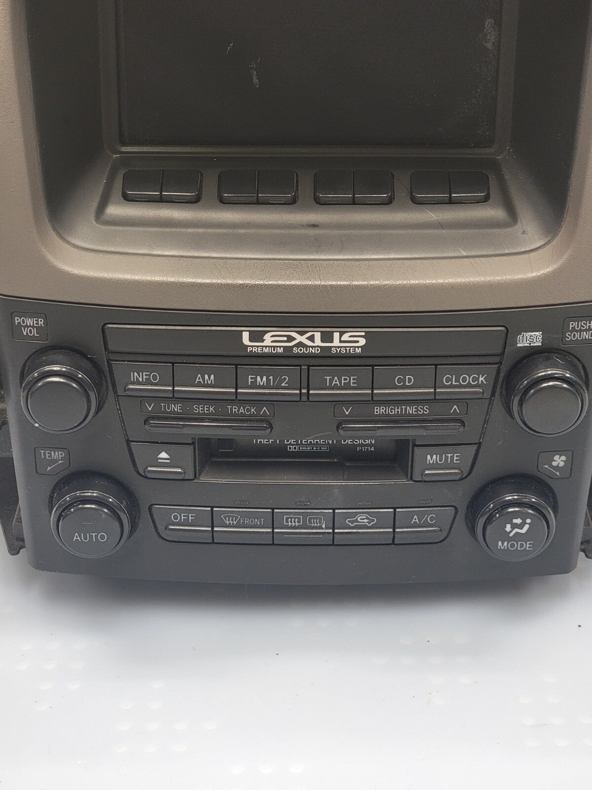 🔥1999-2003 Lexus RX300 Am Fm Cd Player Radio Receiver ID P1714 On Radio OEM