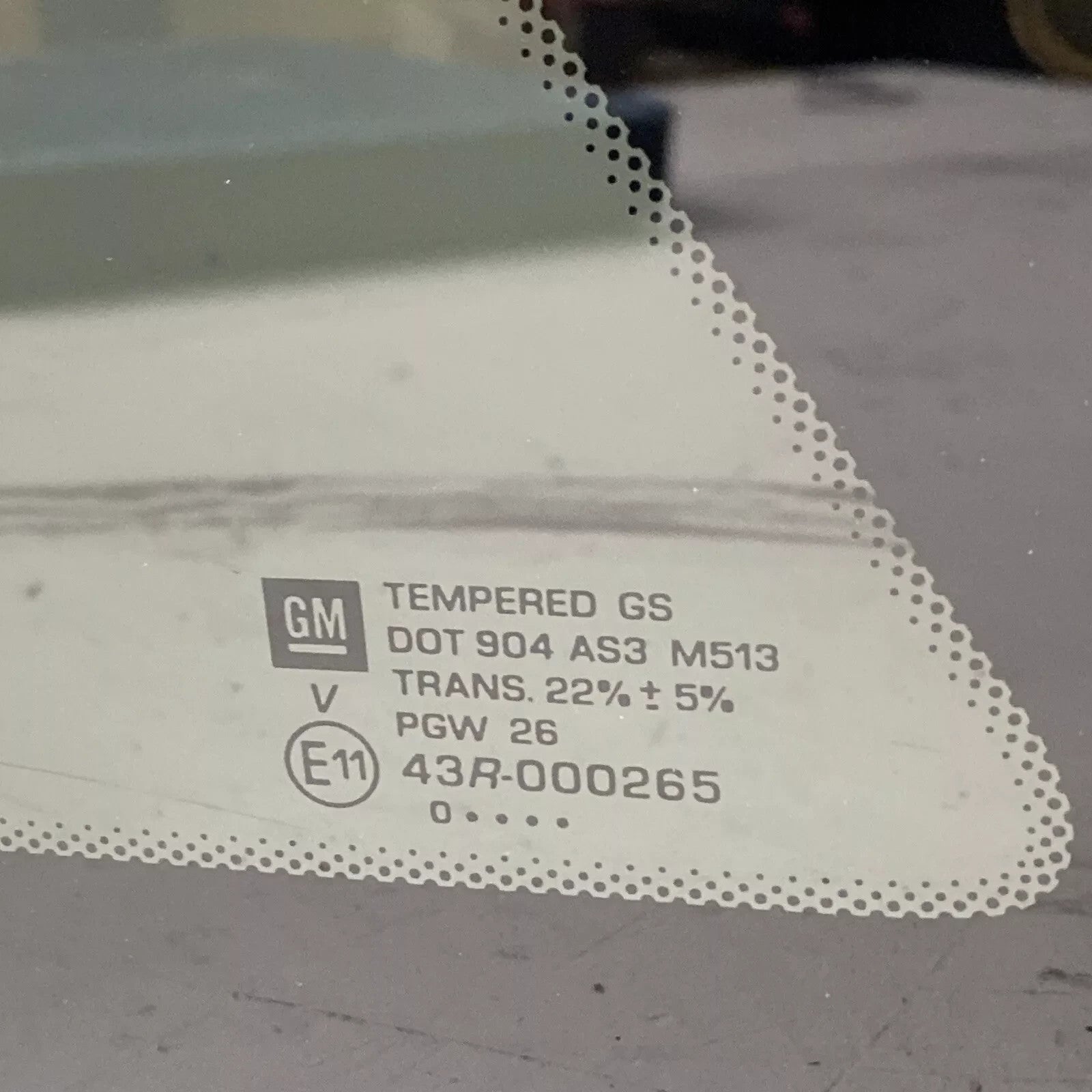 🔥10-17 GMC TERRAIN REAR LH LEFT DRIVER QUARTER WINDOW GLASS ASSEMBLY OEM