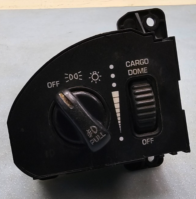 🔥98-01 Dodge Dakota Ram 1500 2500 3500 Headlight Lamp Dimmer Switch Black OEM