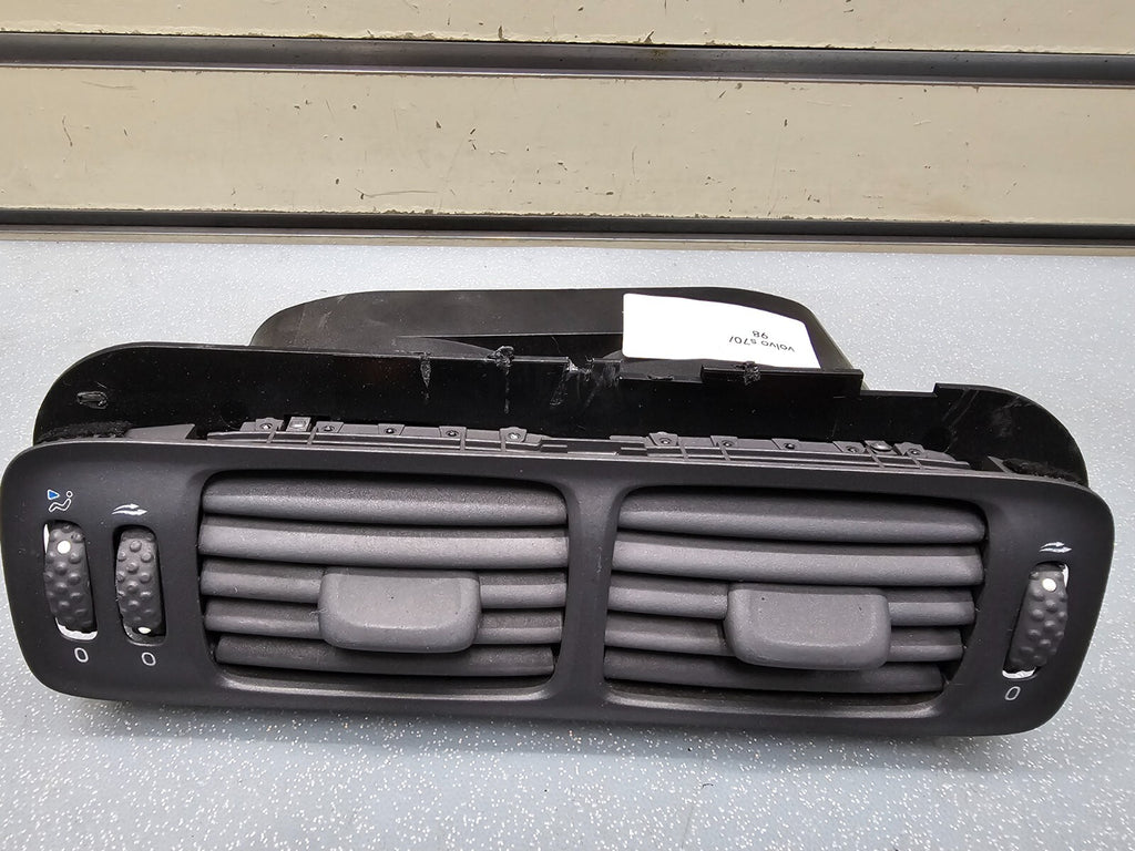 🔥1998-2000 Volvo S70 CENTER Front Air Vent Grille A/C Heater Dash Panel OEM