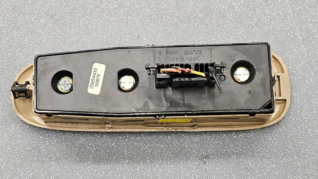 🔥00-05 Buick Lesabre Left Driver Master Power Window Switch Assembly Tan OEM