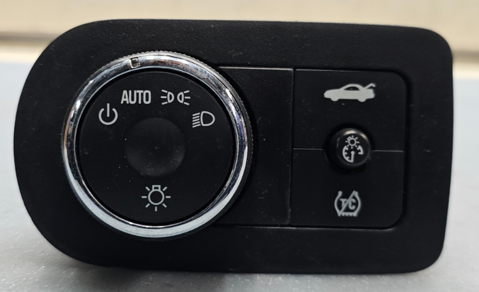 🔥06-12 CHEVROLET IMPALA DASH HEADLIGHT DIMMER TRUNK CONTROL SWITCH BLACK