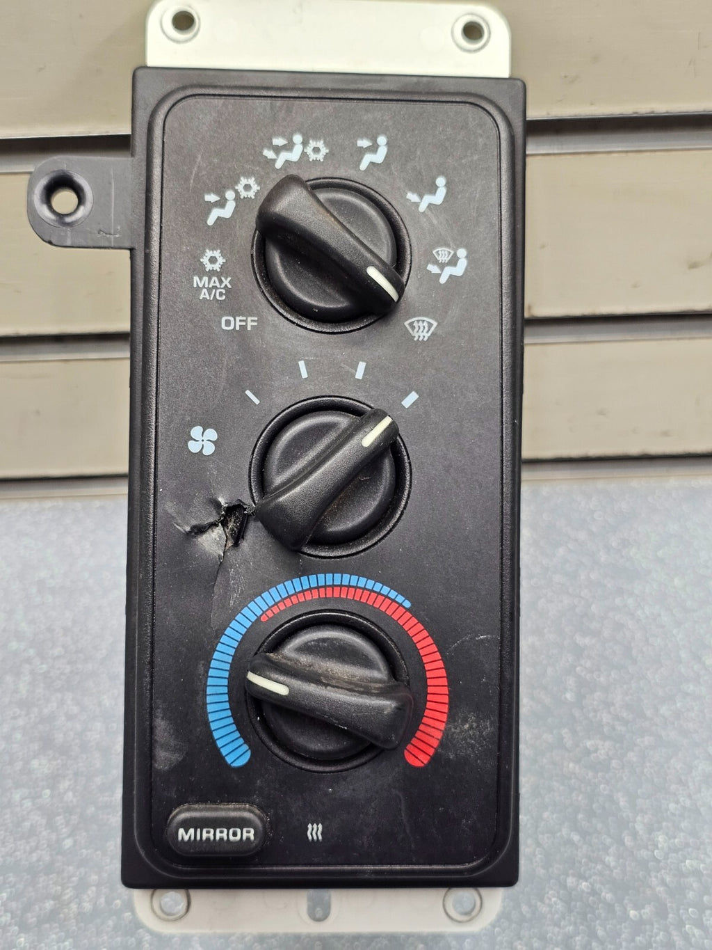 98-01 Dodge RAM Dash AC Heater CLIMATE Temperature Control Conditioner Assembly