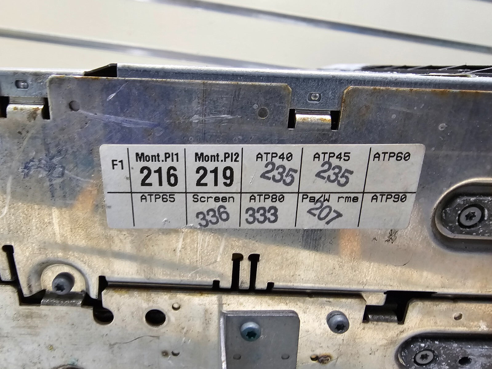 🔥2000-2002 MERCEDES-BENZ S430 AUDIO/NAVIGATION DOUBLE DIN HEAD UNIT ASSY A2537