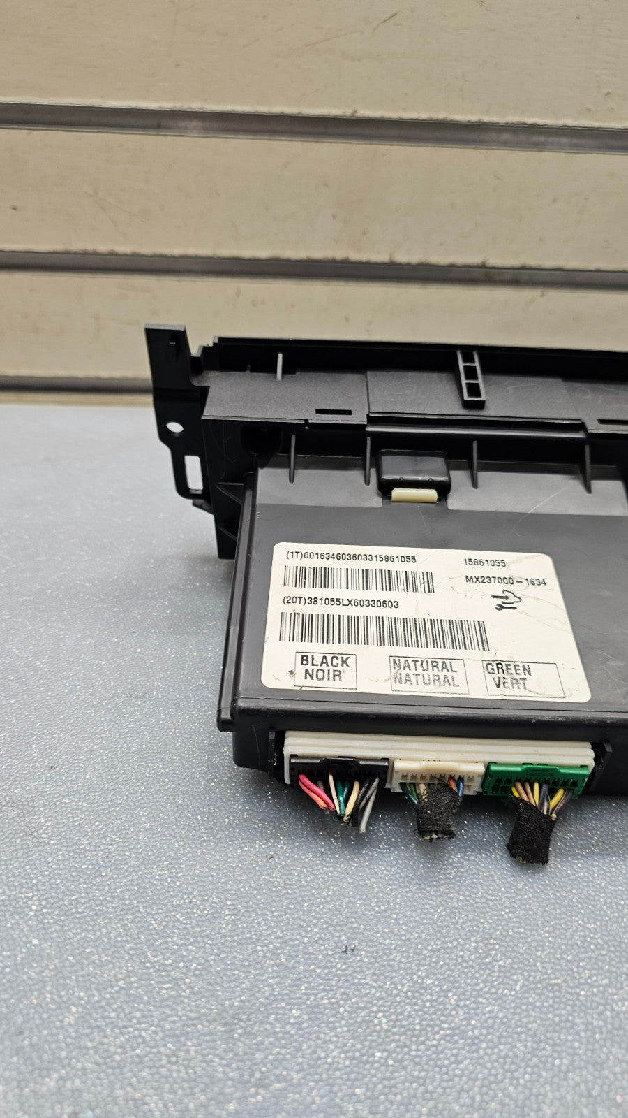 🔥07-11 BUICK LUCERNE TEMPERATURE A/C HEATER CLIMATE CONTROL BlACK