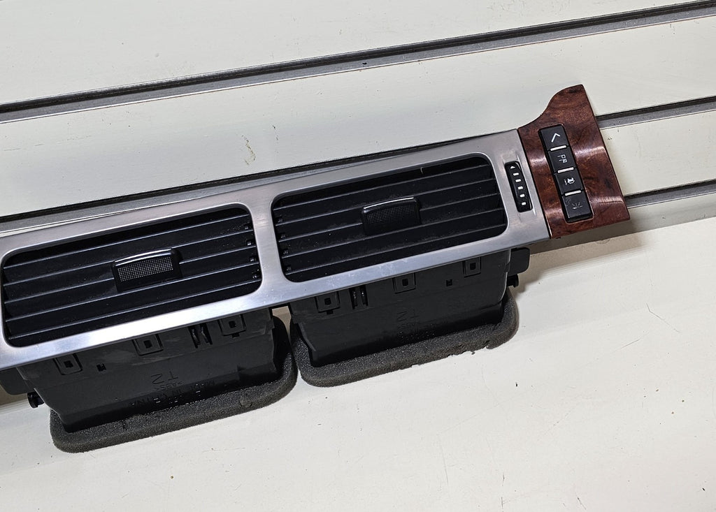 🔥07-13 Suburban TAHOE YUKON Dash Radio Bezel Trim RIGHT Panel w/ Vent WOOD B36