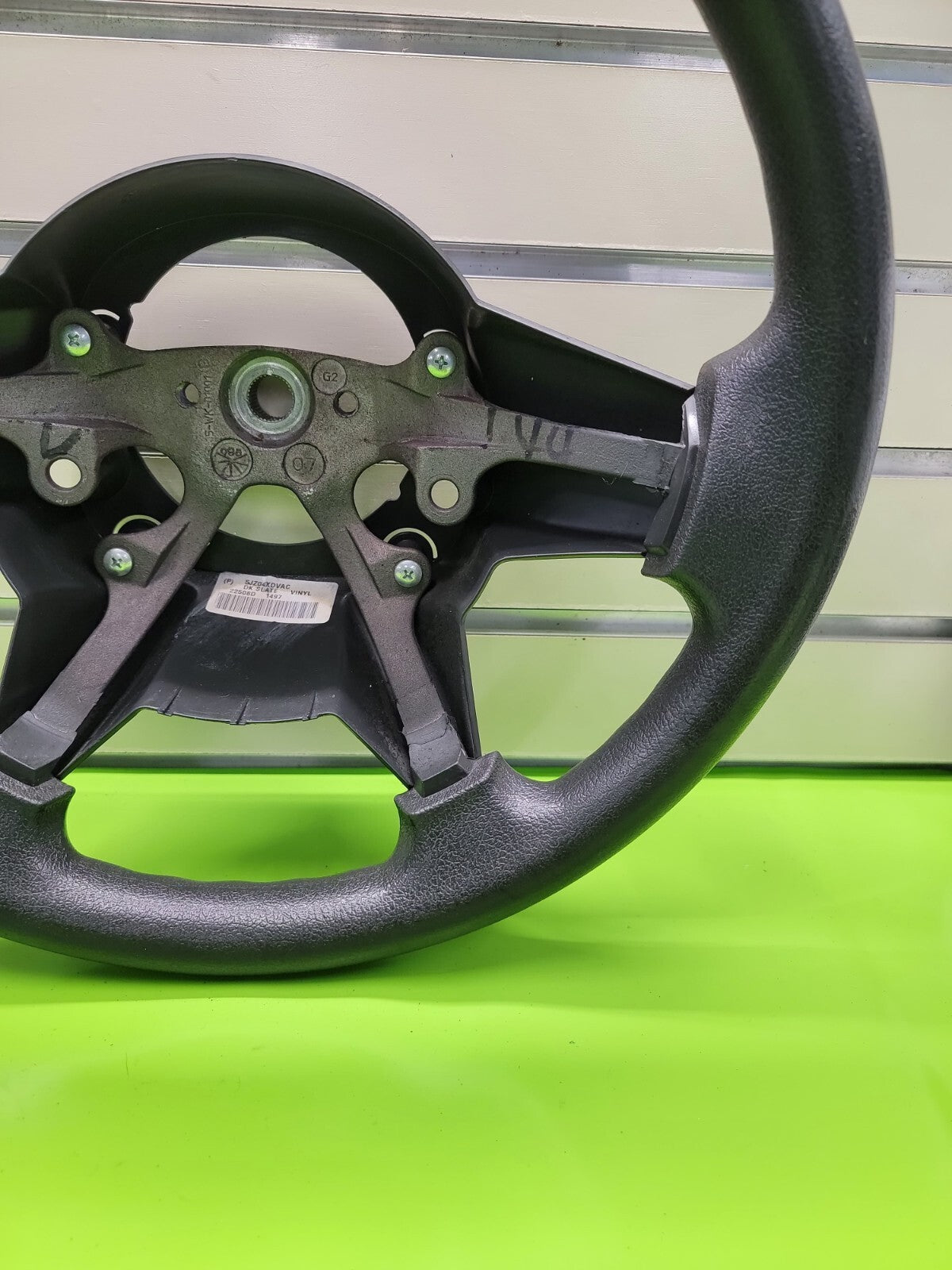 🔥2006-2010 Jeep Commander Leather Steering Wheel with Buttons Factory OEM