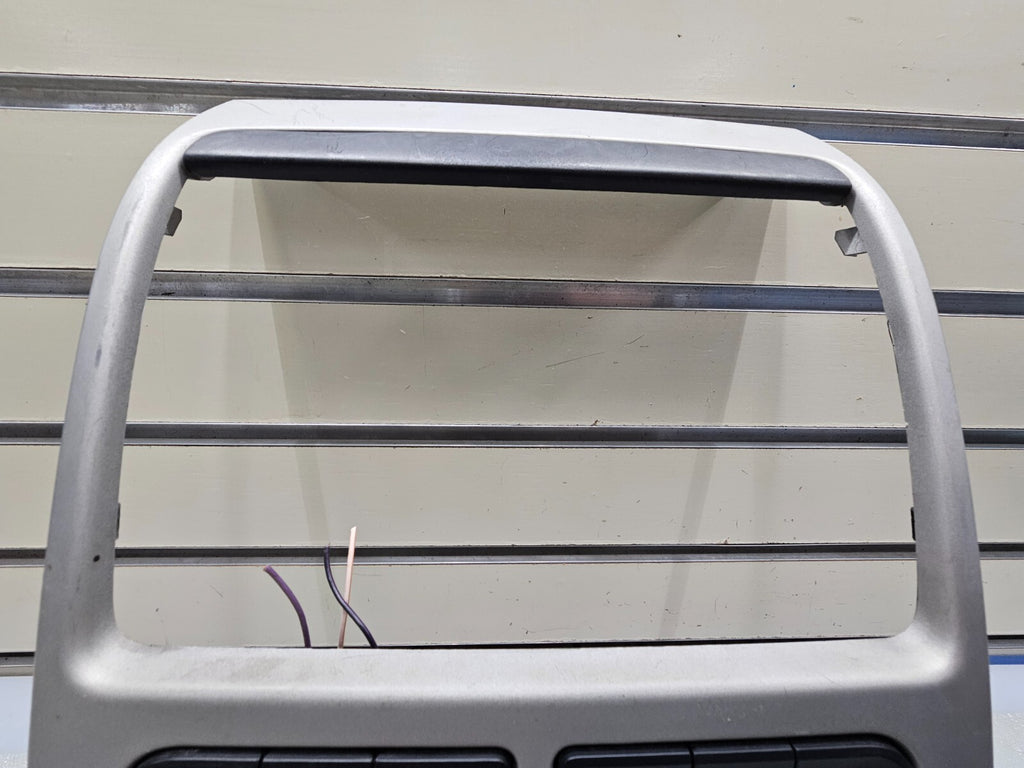 🔥2007 - 2010 Ford Edge Center Dash Bezel Radio Storage Climate Control SILVER
