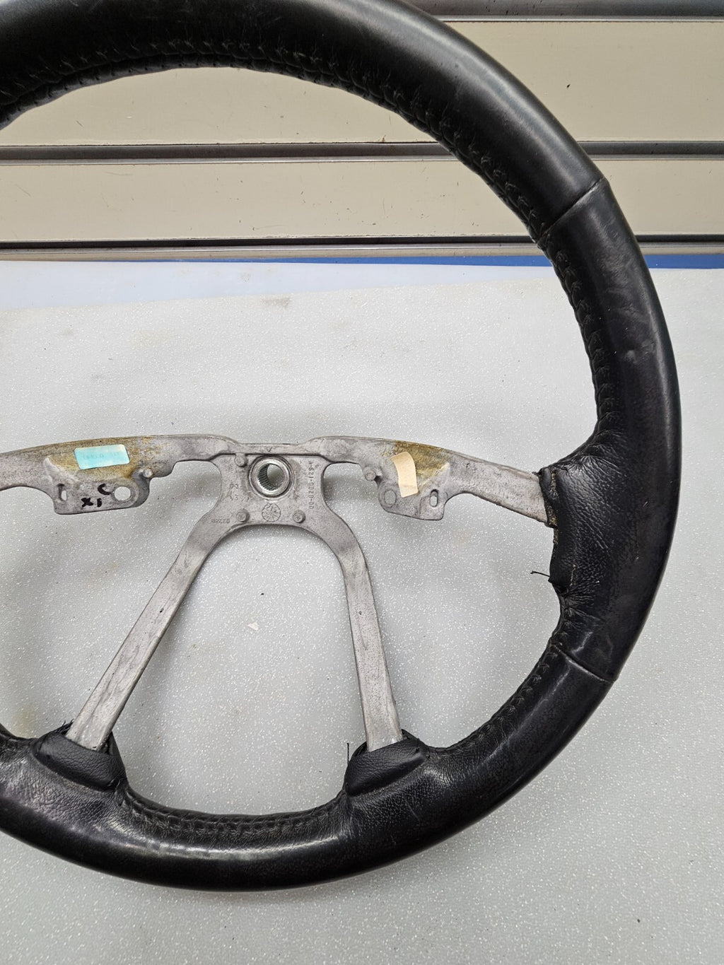 🔥2002-2007 Jeep Liberty Steering Wheel Leather Wrapped Factory Black