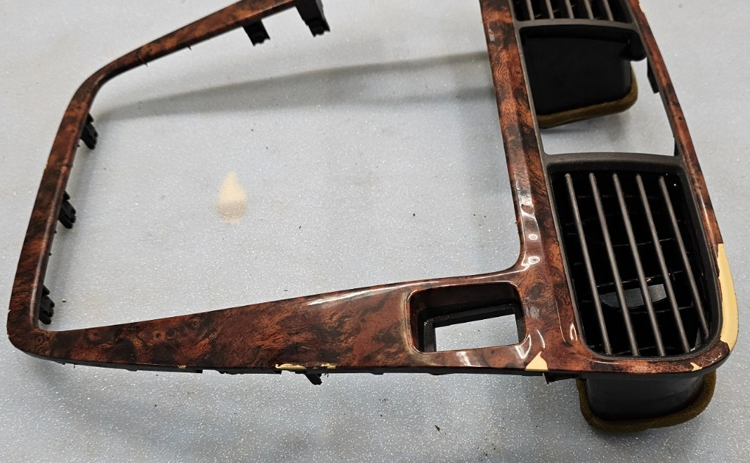 🔥01-06 Acura MDX Dash Center AM FM Radio Stereo Bezel Trim Panel Assembly Wood