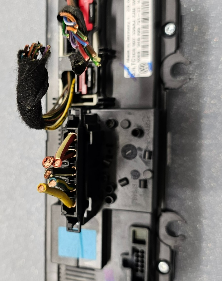 10-14 Volkswagen GOLF Dash AC Heater Temperature Climate Control Air Conditioner
