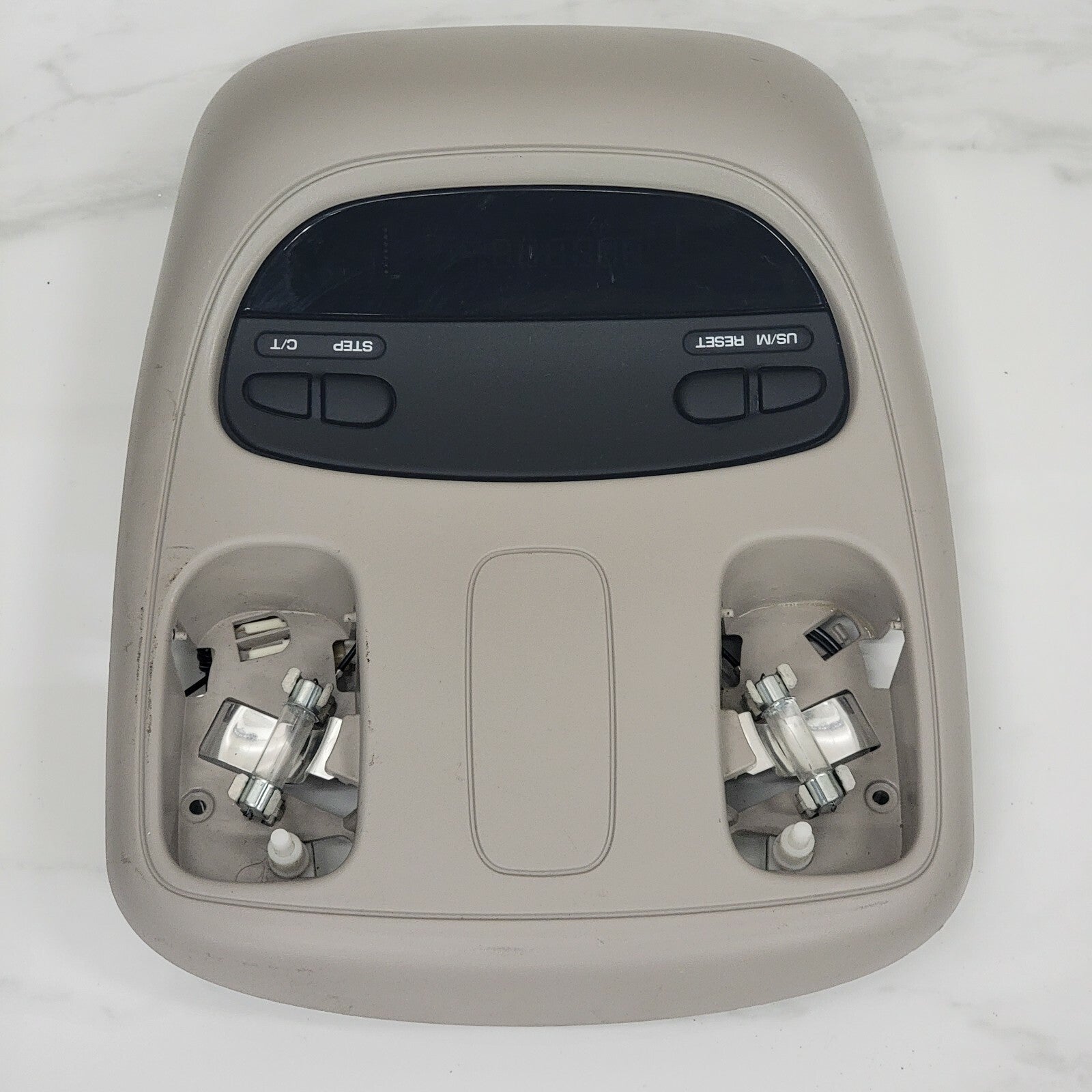 🔥02-05 Dodge RAM Overhead Console DOME Lt Roof Digital Compass No Bulb GRAY 05