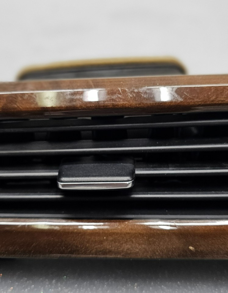 🔥04-10 BMW 535I 525I 530I 550I Dash Left Driver A/C AC Air Vent Heater Wood