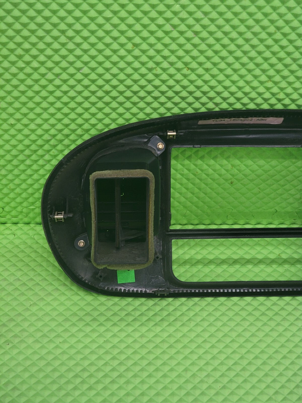 🔥97-03 Ford F150 Center Dash Radio Climate BEZEL Panel 🔴AIRBG Line Lt Tan B1