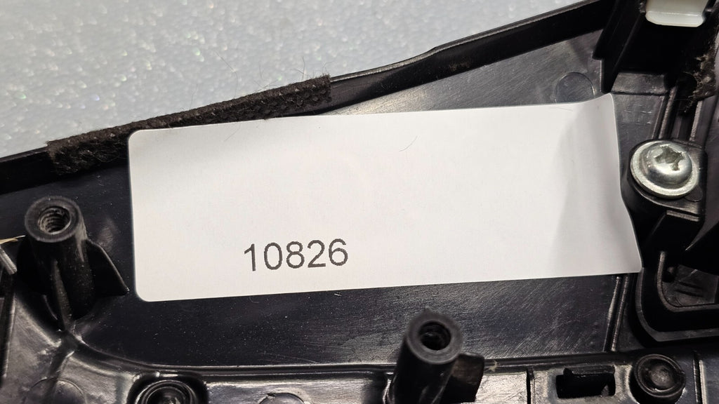 11-14 Hyundai Sonata Center Dash Radio Surround Bezel Trim Panel Climate Silver