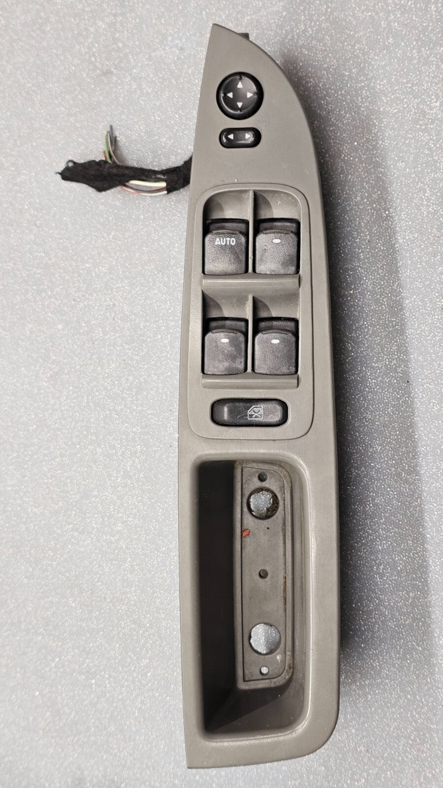 🔥10-12 Chevy Malibu Left Driver Master Power Window Mirror Switch Assembly Gray