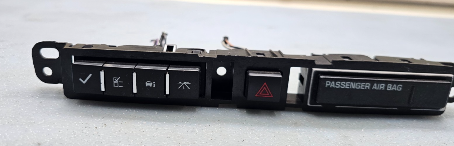 🔥06-24 Acadia Savana Sierra Hazard Light Control Switch Restraint Module PANEL