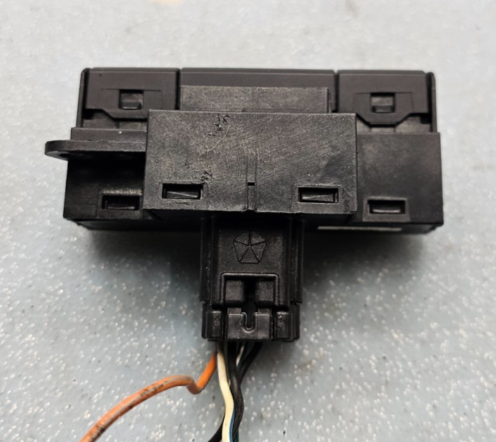 🔥09-10 Chrysler 300 Grand Caravan Hazard Warning Light Control Switch Black OEM